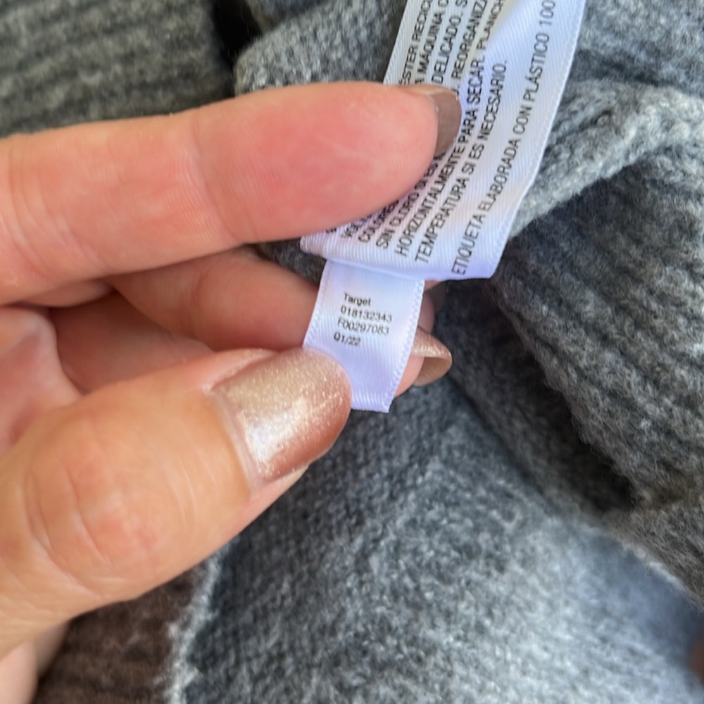 So very soft a new day gray collared five button top - Picture 12 of 13